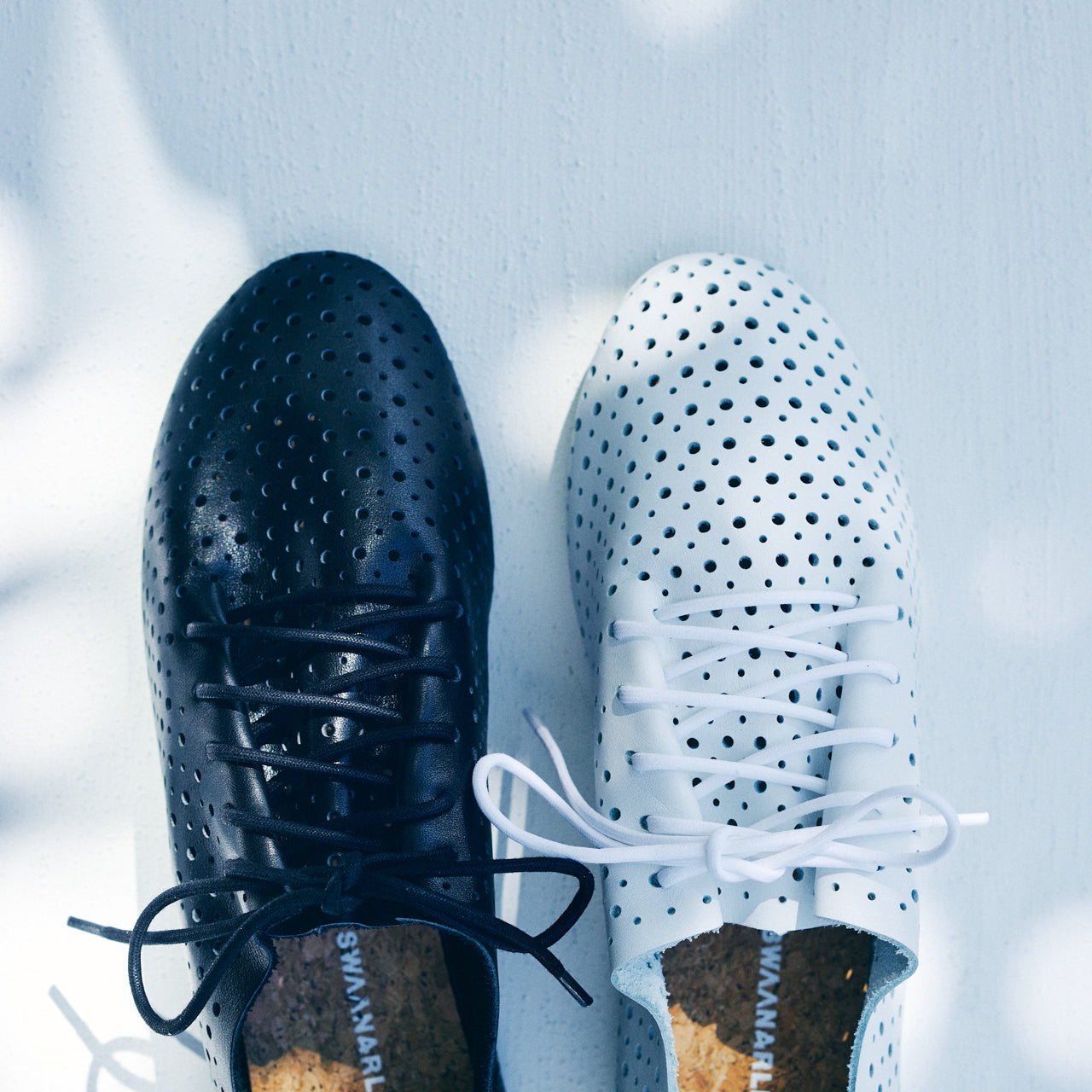 Lace Up Shoes / Punching Leather